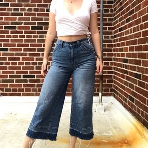 Madewell Raw-hemmed Flares